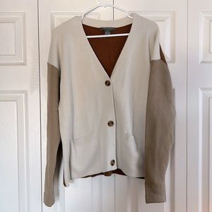 NWOT French Connection Colour Block Cardigan